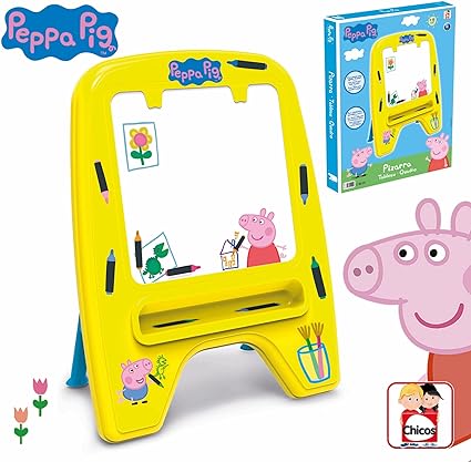 Chicos 52199 Peppa Pig My First Whiteboard, Suitable for Waxes Lemon Tree