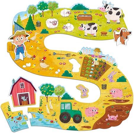 Goula 53176 Wooden Puzzle, Multi-Colour