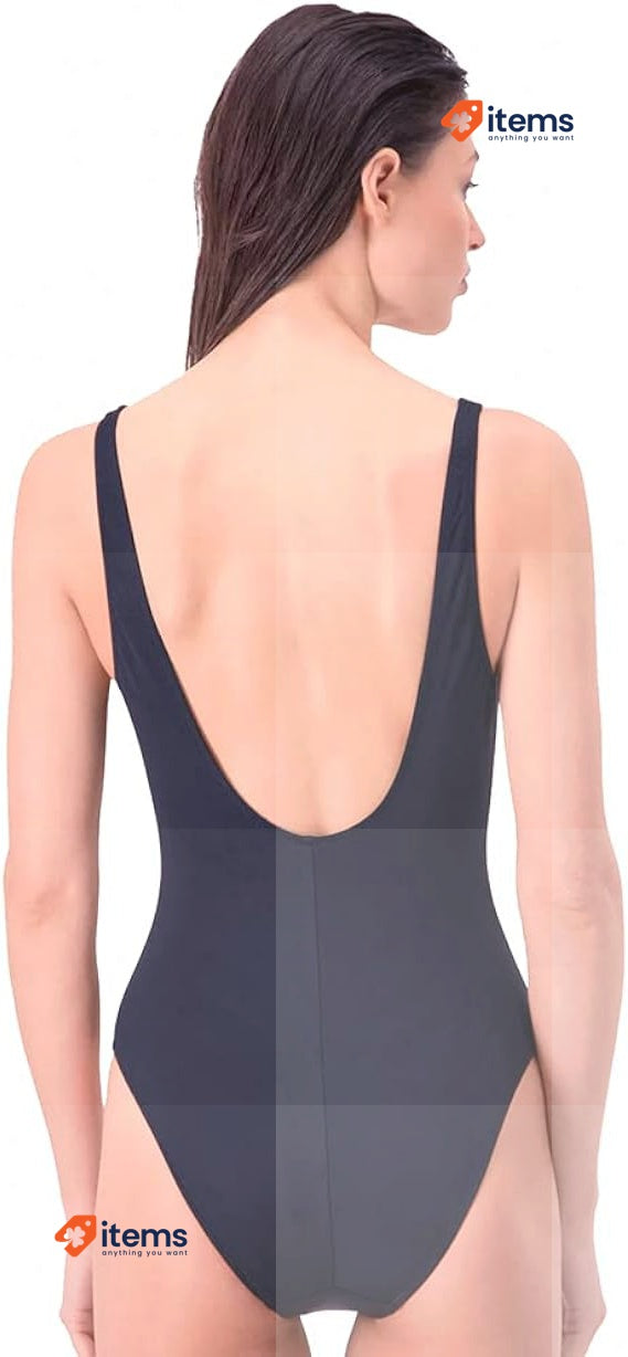 PUMA Women's Swimsuit, Size XSmall Navy Swim One Piece XS Swimwear