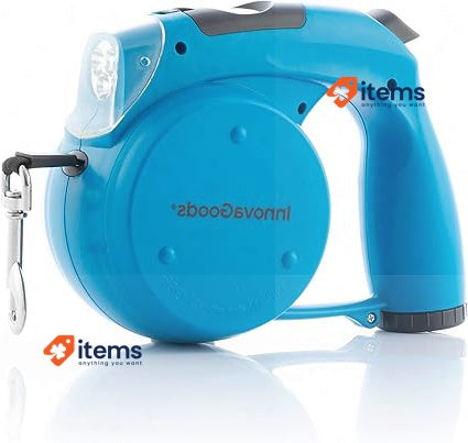 Innovagoods Strap Dog 6 In 1 Competition Extensible Up To 4 M Blue Retractable