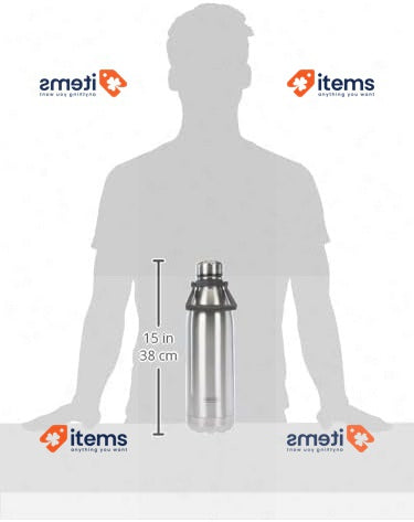 Nerthus FIH 593 Thermo Double Pared for Colds and Hots INOX 1500 Ml Silver