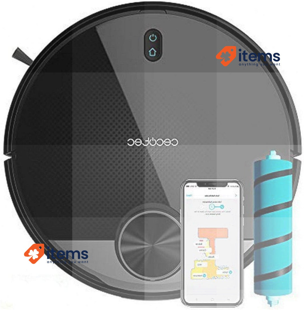 Cecotec Robot Vacuum Cleaner Conga Series 3390, Black Cleaners Ironing Vacuuming