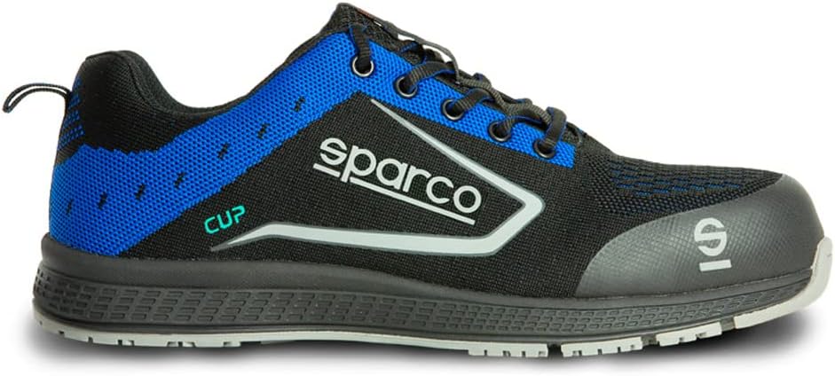Sparco Unisex Cup S1pSparco Lightweight Safety Shoes Black/Blue