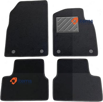 MTC Vauxhall Astra J 2009 To 2015 Tailored Anti - Slip PVC Heel Pad Anchor Fix