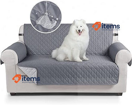 TAOCOCO Sofa Cover Waterproof Sofa Protector Slipcovers Dark Grey 120 x 190 cm