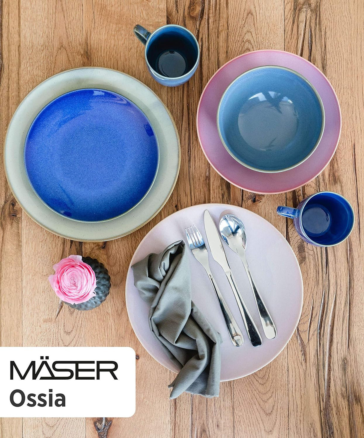 MÄSER 931736 6 Piece Crockery Set