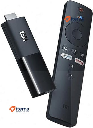 Xiaomi Mi TV Stick with Bluetooth Remote Control with Google Assistant Black