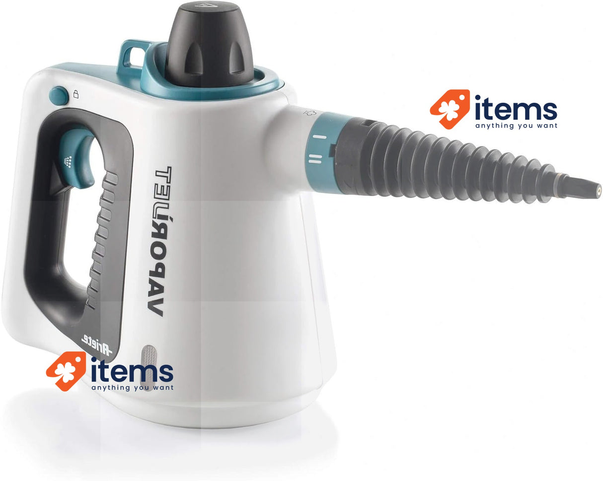 Ariete 4137 Vaporì Jet Steam Gun, Aluminum Boiler, 1050 W White