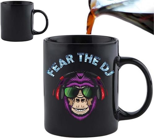 Acen Merchandise DJ YODA Fun Mug with Colour Changing Effect