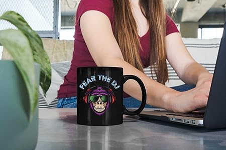 Acen Merchandise DJ YODA Fun Mug with Colour Changing Effect