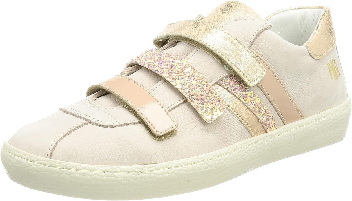 Primigi Girl's Pun 74210 Leather Sneaker Cipria, Size 13 UK (32 EU) Primigi Pun