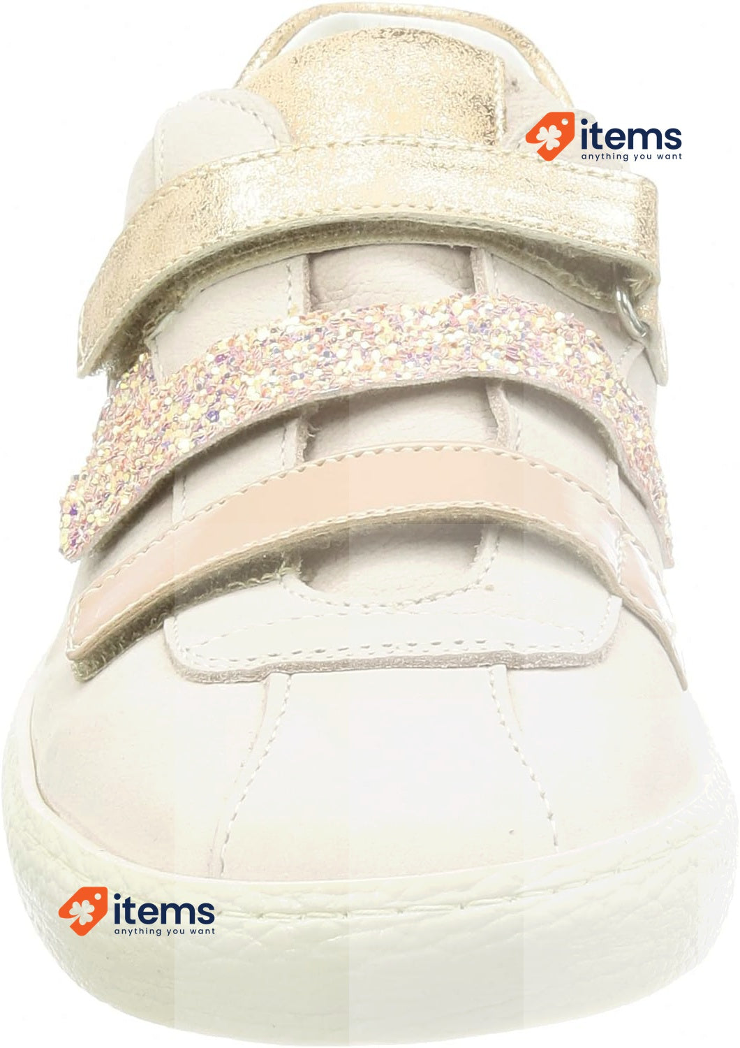 Primigi Girl's Pun 74210 Leather Sneaker Cipria, Size 13 UK (32 EU) Primigi Pun