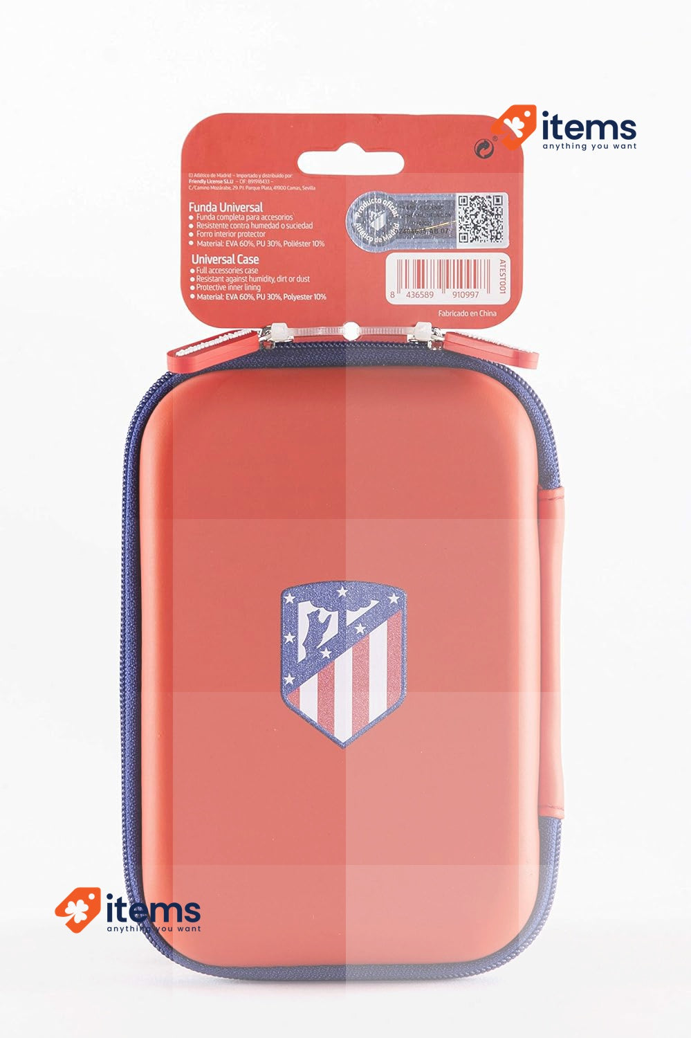 FRIENDLY LICENSE Universal Atletico De Madrid Case For HDD Red Hard Drives Tech