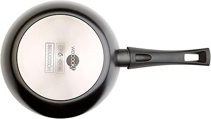 WECOOK Ecogreen Frying Pan with Basket 20 cm Black