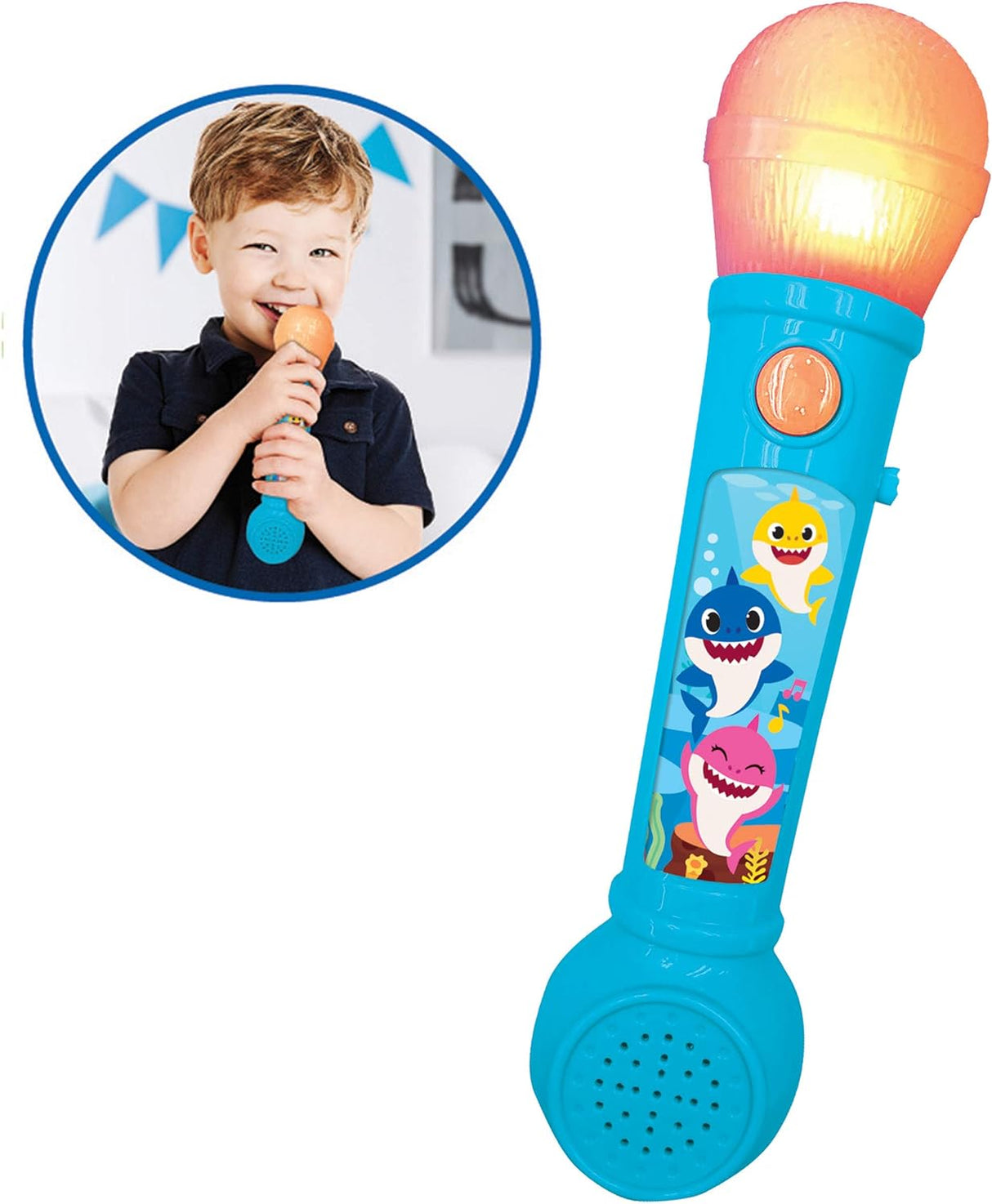LEXIBOOK MIC80BS Pinkfong Baby Shark Microphone