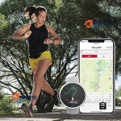 Polar Vantage V2 - Premium Multisport GPS Watch, Wrist-Based HR Grey/Lime