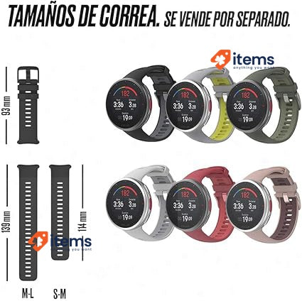 Polar Vantage V2 - Premium Multisport GPS Watch, Wrist-Based HR Grey/Lime