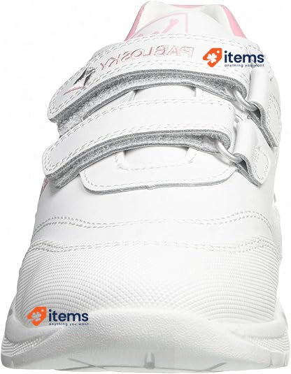 Pablosky Girl's 277907 Sneaker White/Pink Size 27 EU / 9 UK Trainers