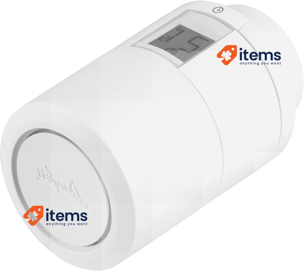 Danfoss 014G1115 Eco Programmable Radiator Thermostat with Bluetooth Function