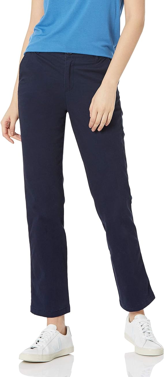 Amazon Essentials Women's Classic Straight-Fit Navy 20