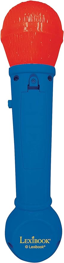 LEXIBOOK MIC80PA Paw Patrol Microphone for Children, Musical Toy Game Blue/red