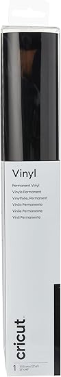 Cricut Permanent Vinyl Black 1.2 m