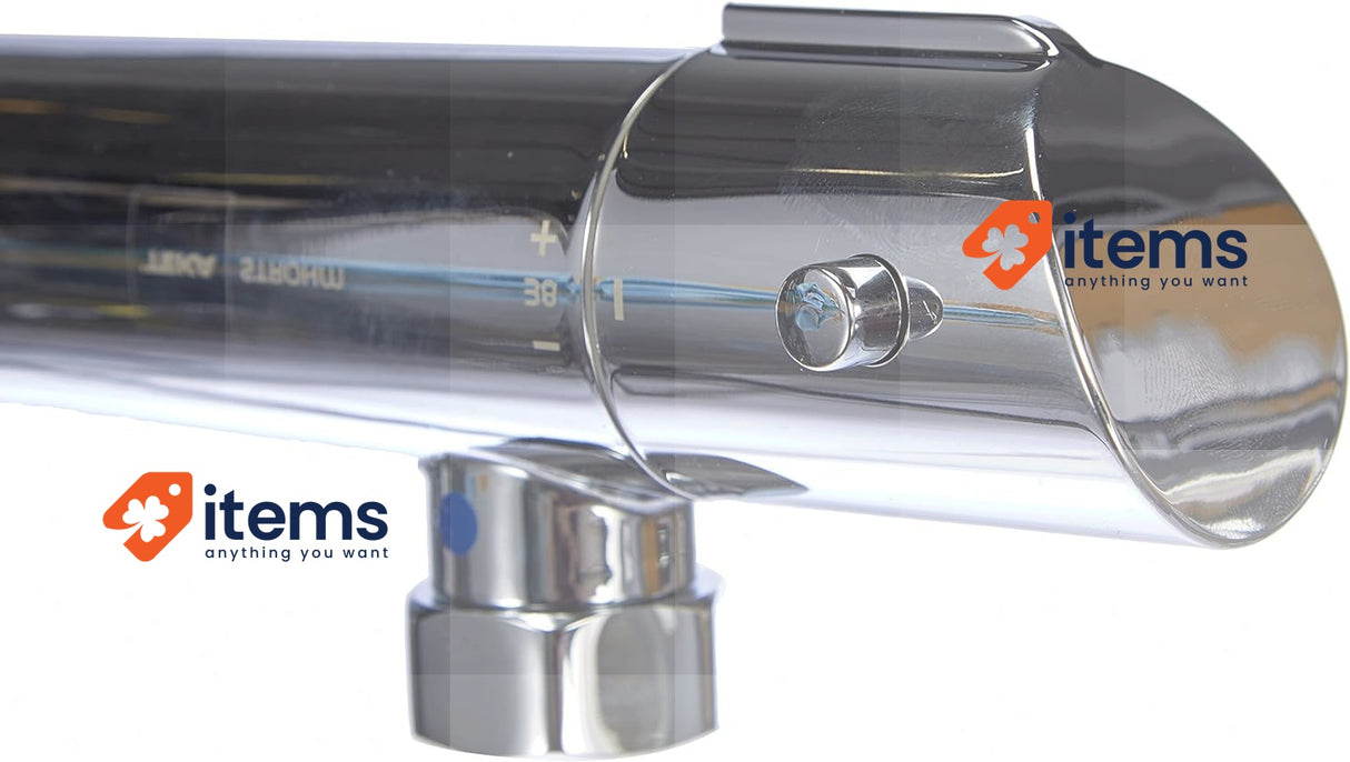 Strohm TEKA SINEU Thermostatic Shower Faucet Metal Silver