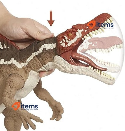 Mattel Jurassic World Extreme Chompin' Spinosaurus Dinosaur Action Figure Toy