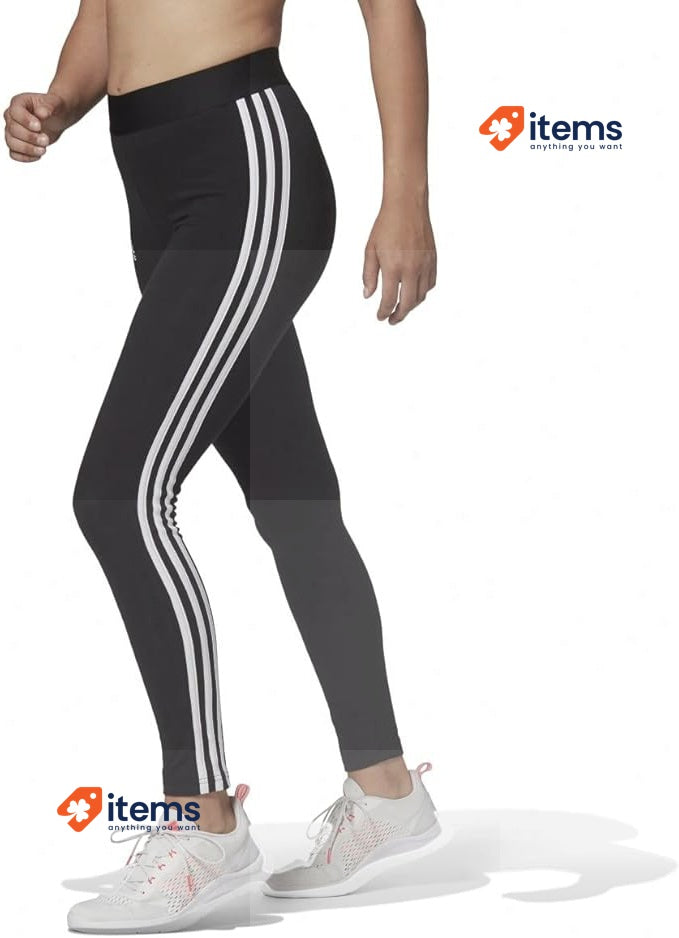 adidas Women s W 3s Leg Leggings Black/White Size X-Large adidas Women's XL