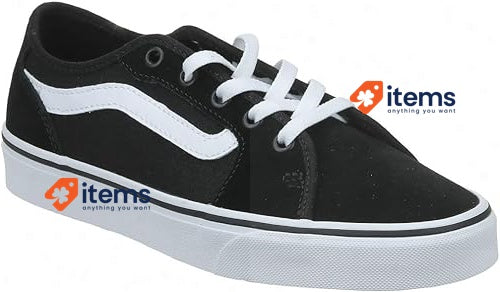 Vans Wm Filmore Decon Womens Sneaker Black & White 42 EU Women S Suede Canvas UK