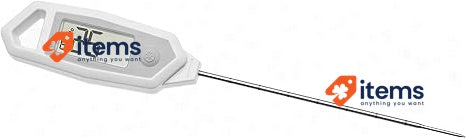 TFA Dostmann 30.1064.02.K Digital Probe Thermometer Stainless White Factory L W