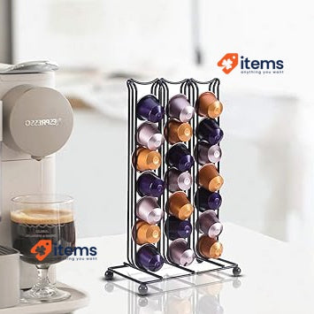 Support Coffee Capsule Holder for 42 Pieces Nespresso Coffee Capsulas Stand Rack
