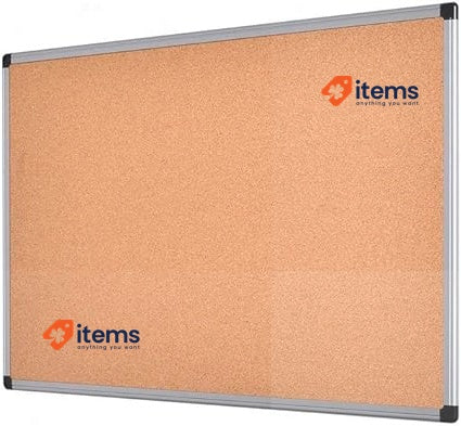 Bi - Office Cork Board Maya, Aluminium Frame, 105 X 75 Cm Pink Bi-Office
