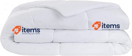Todocama - Autumn/Winter 300 G/M² Anti Dust Mite Fibre Quilt, White G/M Cot Bed