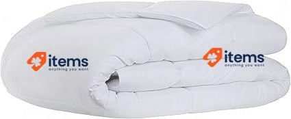 Todocama - Autumn/Winter 300 G/M² Anti Dust Mite Fibre Quilt, White G/M Cot Bed