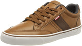 Levi's Men's Turner 2.0 Flat Sneakers Rubber Brown, Size 11.5 UK (46 EU)