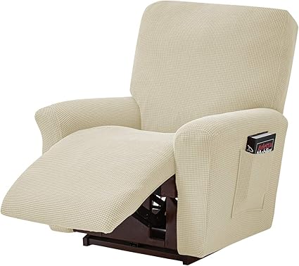 ele ELEOPTION Recliner Sofa Cover Massage Chair (Beige)