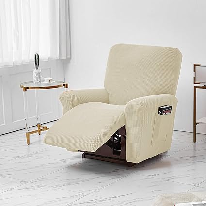 ele ELEOPTION Recliner Sofa Cover Massage Chair (Beige)