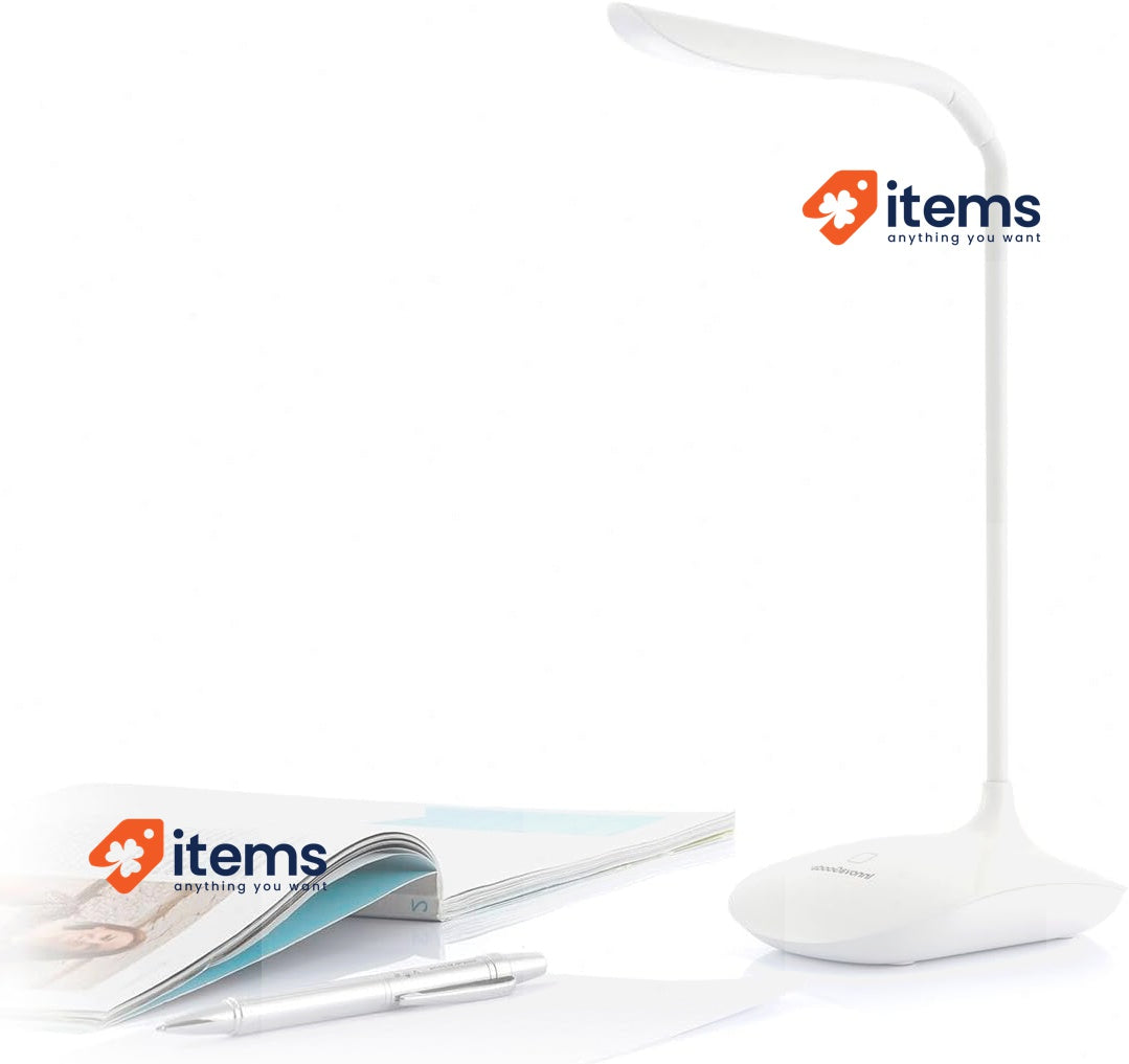 InnovaGoods® Lum2go Table LED Lamp with 3 Brightness Levels White