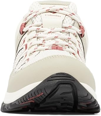 Columbia women's Granite Trail Waterproof Hiking Shoe Titanium x Red Onion