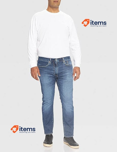 Levi s Men s 502 Regular Fit Fashion Jeans Size 29W/32L Dark Blue Levi's Men's