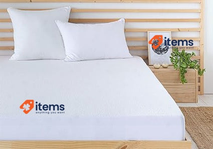 Todocama Adjustable Terry Waterproof Breathable Mattress120 X 190cm White 200 cm