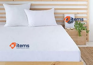 Todocama Adjustable Terry Towelling Waterproof 135 X 190/200 Cm White Breathable