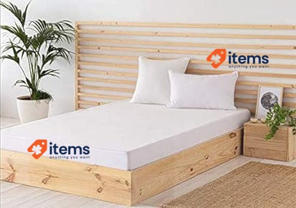 Todocama Adjustable Terry Towelling Waterproof 135 X 190/200 Cm White Breathable