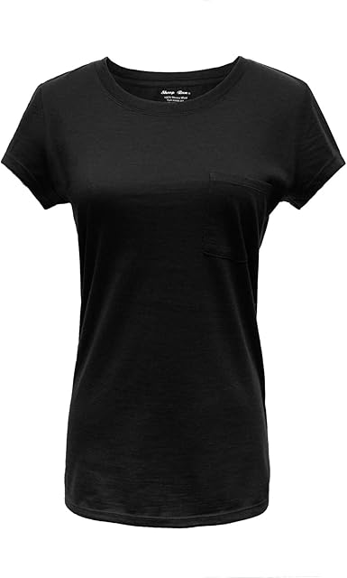 SHEEP RUN 100% Merino Wool Women's Lightweight Hiking Running Yoga T Shirt