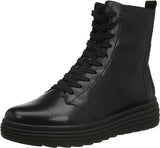 Geox Women's D Phaolae Leather Boot Lightweight Black, Size 2.5 UK (41 EU)