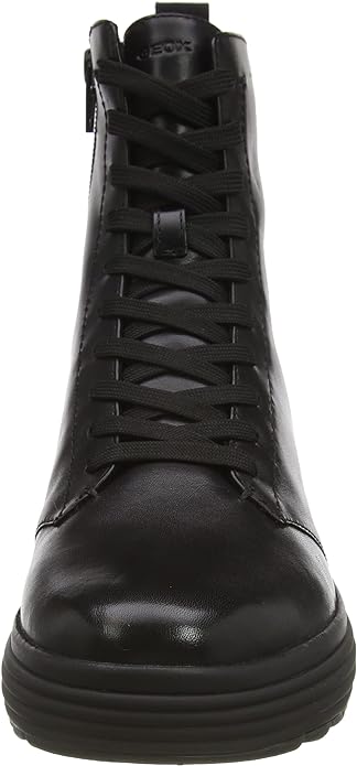 Geox Women's D Phaolae Leather Boot Lightweight Black, Size 2.5 UK (41 EU)