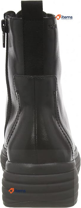 Geox Women s D Phaolae Leather Boot Lightweight Black, Size 9 UK (41 EU) Woman