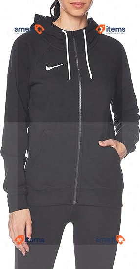 Nike Damen Women s Park20 Fz Hoodie Black/White M NIKE Women's Sweatshirt