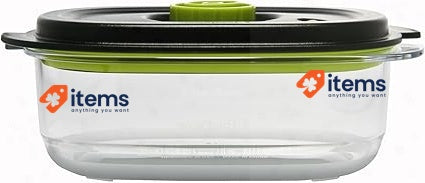 FoodSaver Preserve & Marinate Vacuum Containers | 700 ml, 1.2 L & 1.8 L Black